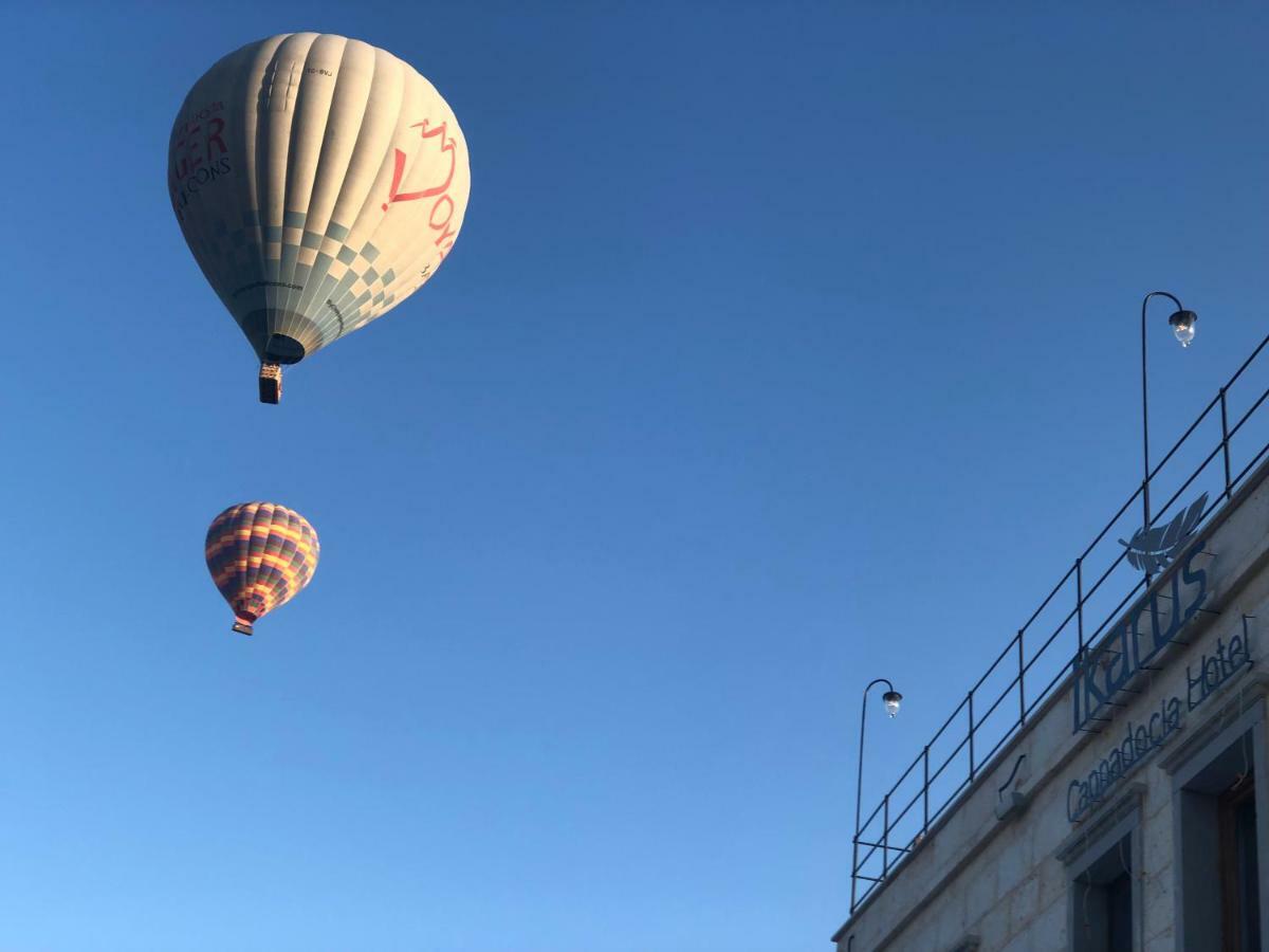 Ikarus Cappadocia Hotel Üçhisar Esterno foto